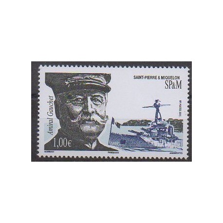 Saint-Pierre et Miquelon - 2015 - No 1146 - Navigation - Histoire militaire