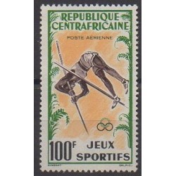 Centrafricaine (République) - 1962 - No PA6 - Sports divers