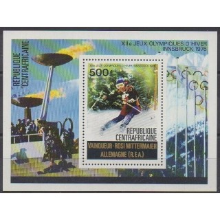 Buy this souvenir sheet  of Central African Republic of the year 1976 (Nb BF11).