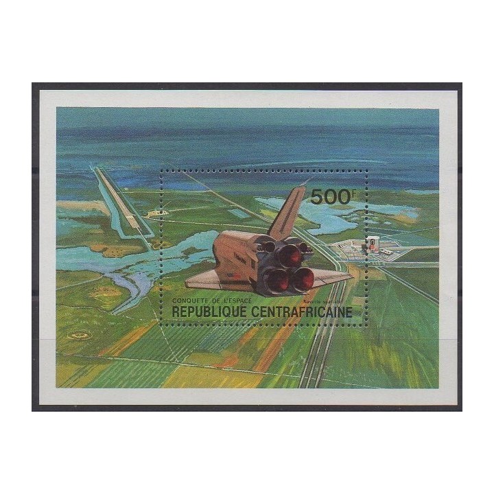 Acheter ce bloc-feuillet de la République Centrafricaine de l'année 1981 (No BF46).