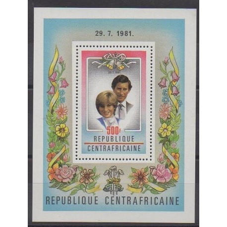 Centrafricaine (République) - 1981 - No BF47 - Royauté - Principauté