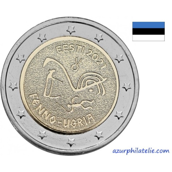 2 euro commémorative - Estonia - 2021 - Finno-Ugric peoples - UNC
