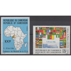 Cameroun - 1986 - No 789/790 - Histoire