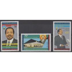 Cameroon - 1986 - Nb 801/803 - Various Historics Themes