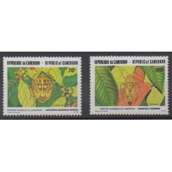 Cameroun - 1987 - No 815/816 - Insectes
