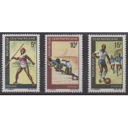 Centrafricaine (République) - 1969 - No 115/117 - Sports divers