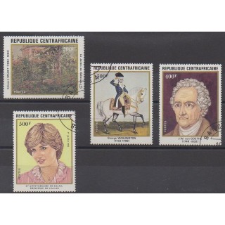 Buy this set of stamps of Central African Republic of the year 1982 (Nb 507/510). - Used