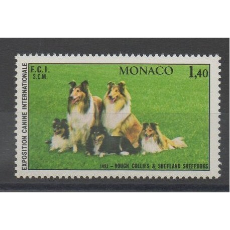 Monaco - 1981 - Nb 1280 - Dogs