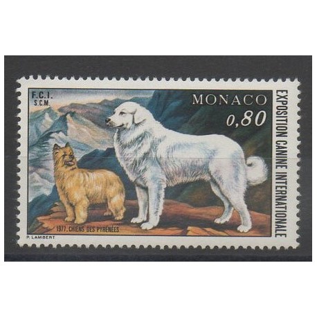 Monaco - 1977 - Nb 1093 - Dogs