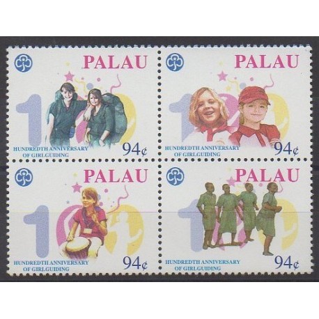 Palau - 2009 - Nb 2516/2519 - Scouts