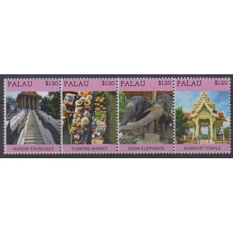 Palau - 2013 - Nb 2890/2893 - Tourism