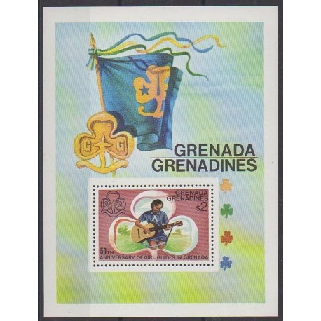Grenadines - 1976 - Nb BF19 - Scouts - Music