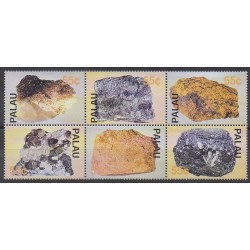 Palau - 2004 - Nb 1994/1999 - Minerals - Gems