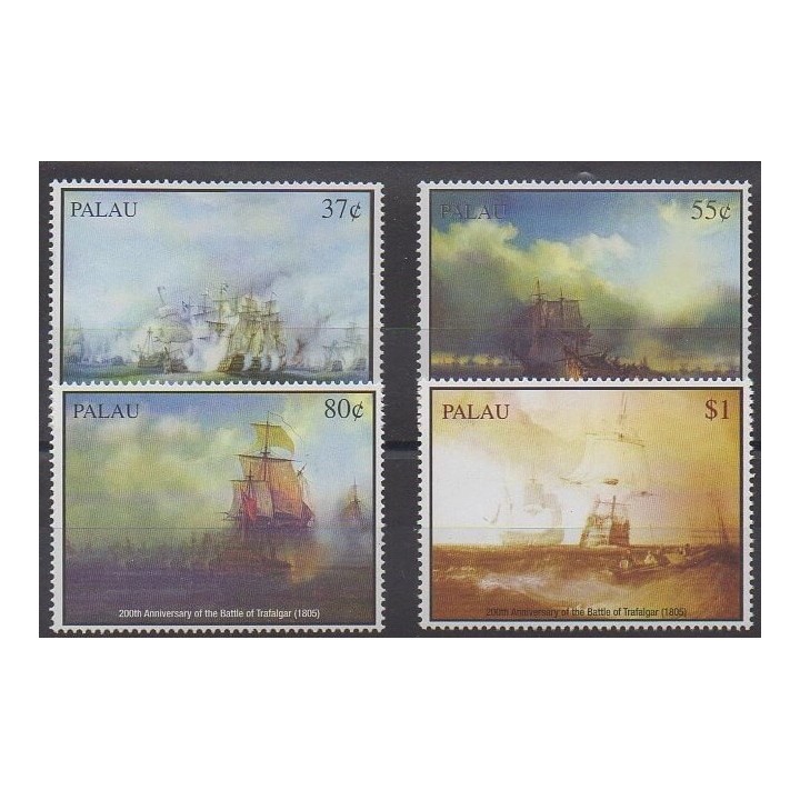 Buy this set of stamps of Palau of the year 2005 (Nb 2132/2135).
