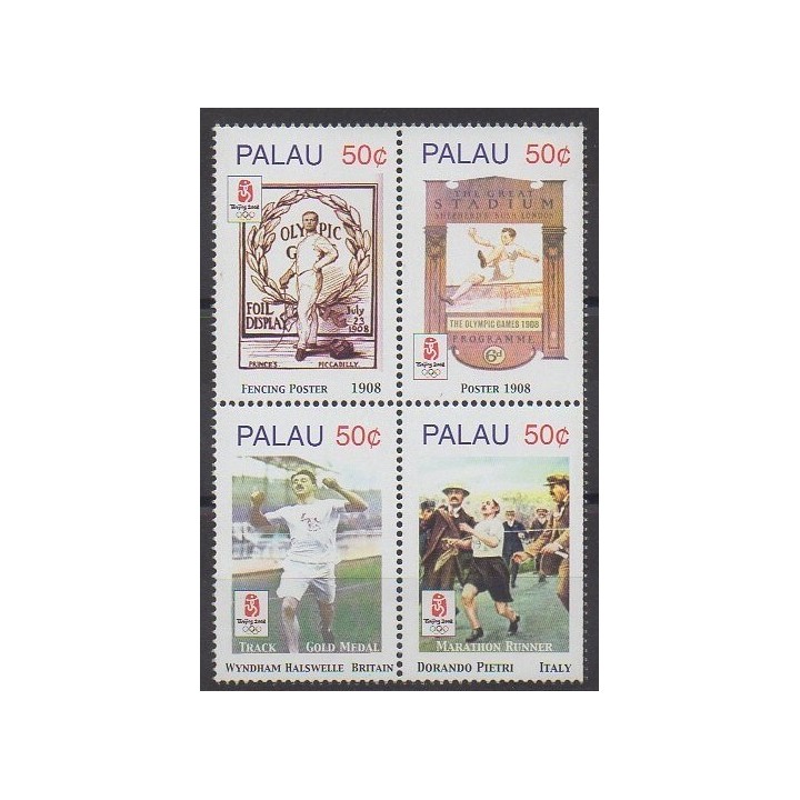 Acheter cette série de timbres de Palau de l'année 2008 (No 2384/2387).