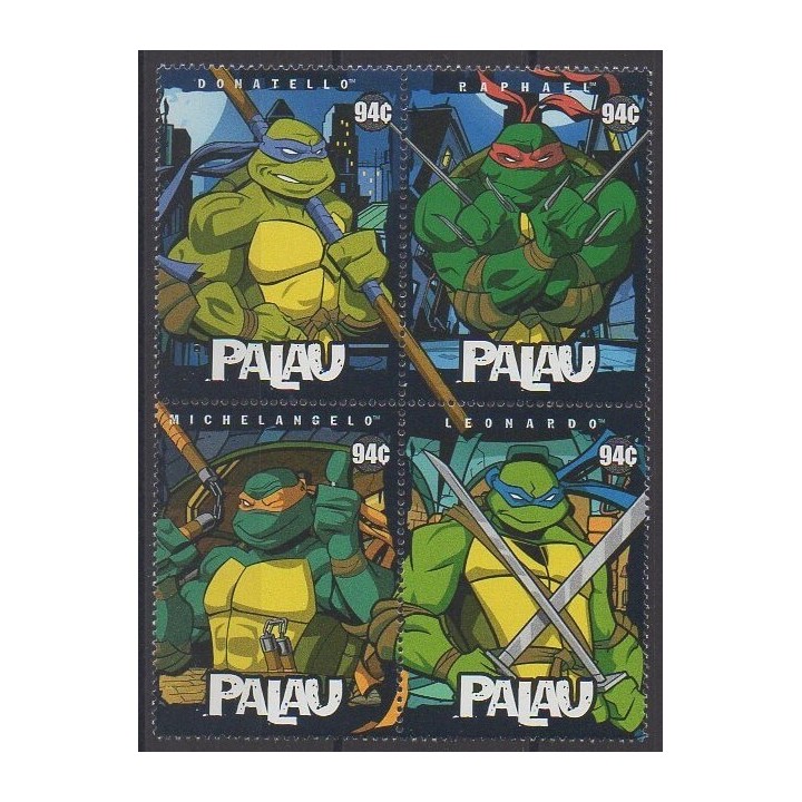 Acheter cette série de timbres de Palau de l'année 2009 (No 2453/2456).