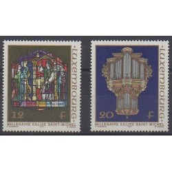 Luxembourg - 1987 - No 1126/1127 - Églises