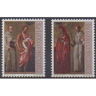 Acheter cette série de timbres du Luxembourg de l'année 1987 (No 1128/1129).