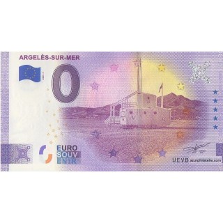 Euro banknote memory - 2021 - Argeles-sur-Mer - Poste de secours P4 - (Pyrénées-Orientales)