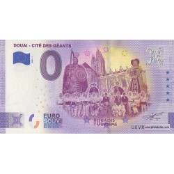 Euro banknote memory - 59 - Douai - Cite des géants - 2021-1 - Anniversary