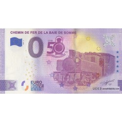 Euro banknote memory - 80 - Chemin de fer de la baie de Somme - 2021-4 - Anniversary