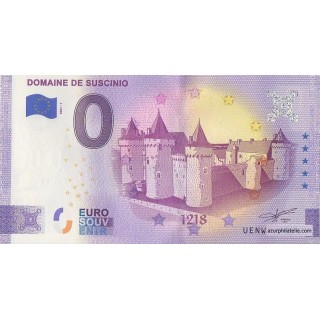 Billet souvenir touristique - 2021-1 - Domaine de Suscinio - (Morbihan)