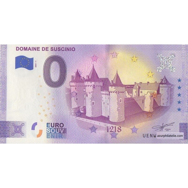 Euro banknote memory - 2021 - Domaine de Suscinio - (Morbihan)