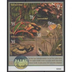 Palau - 2000 - No 1614/1619 - Flore - Animaux