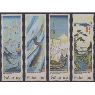 Acheter cette série de timbres de Palau de l'année 2002 (No 1876/1879).