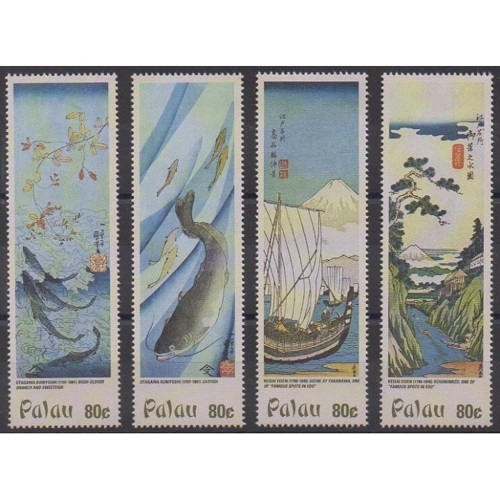 Buy this set of stamps of Palau of the year 2002 (Nb 1876/1879).