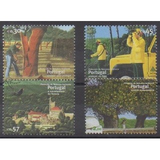 Buy this set of stamps of Portugal of the year 2005 (Nb 2953/2956).