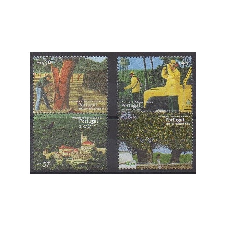 Acheter cette série de timbres du Portugal de l'année 2005 (No 2953/2956).