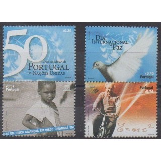Buy this set of stamps of Portugal of the year 2005 (Nb 2957/2960).