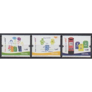 Acheter cette série de timbres du Portugal de l'année 2009 (No 3446/3449).