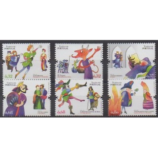Buy this set of stamps of Portugal of the year 2010 (Nb 3504/3509).