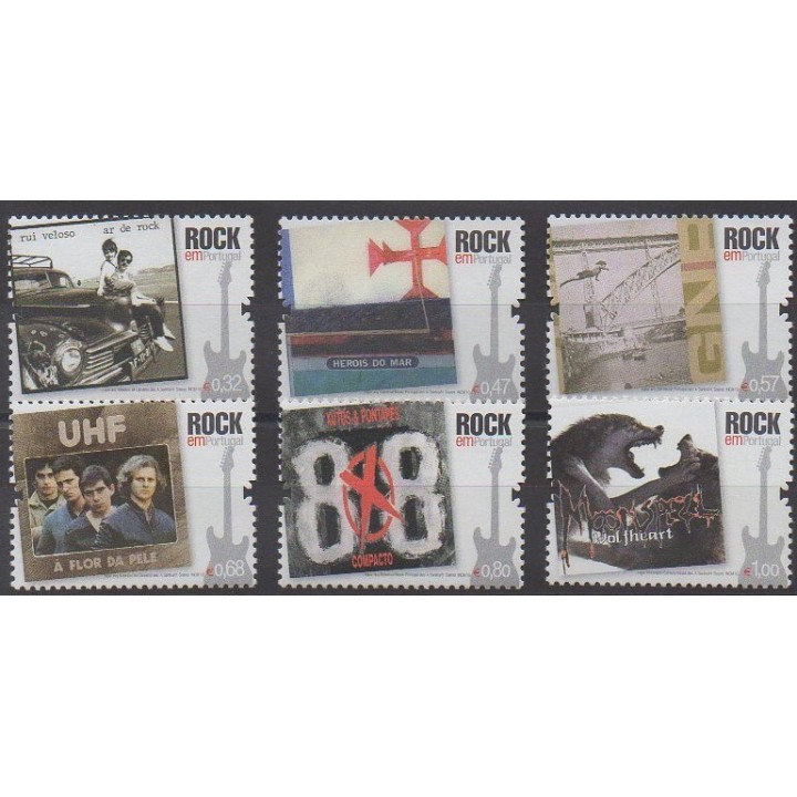 Acheter cette série de timbres du Portugal de l'année 2010 (No 3530/3535).