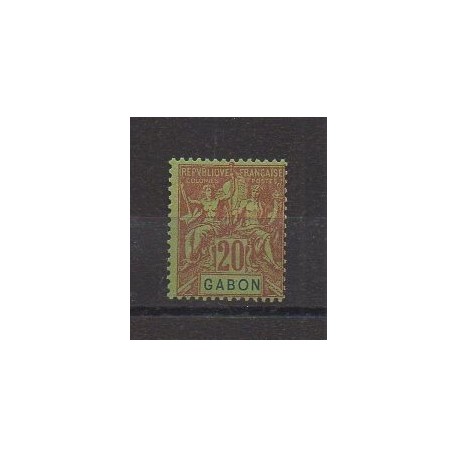 Gabon - 1904 - Nb 22 - Mint hinged