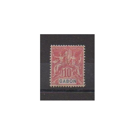 Gabon - 1904 - No 20 - Neuf avec charnière