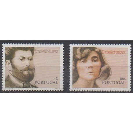 Portugal - 1994 - No 1980/1981 - Célébrités