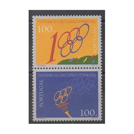 Portugal - 1994 - No 1978/1979 - Jeux Olympiques d'été - Jeux olympiques d'hiver