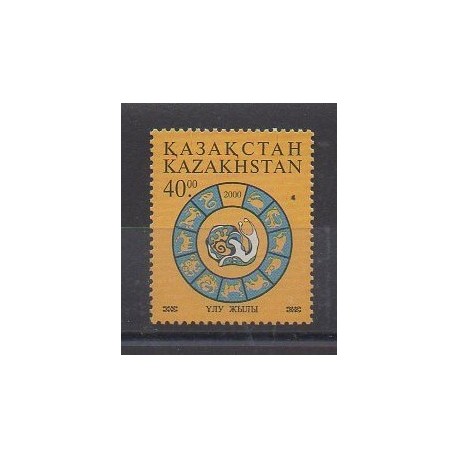 Kazakhstan - 2001 - Nb 269 - Horoscope