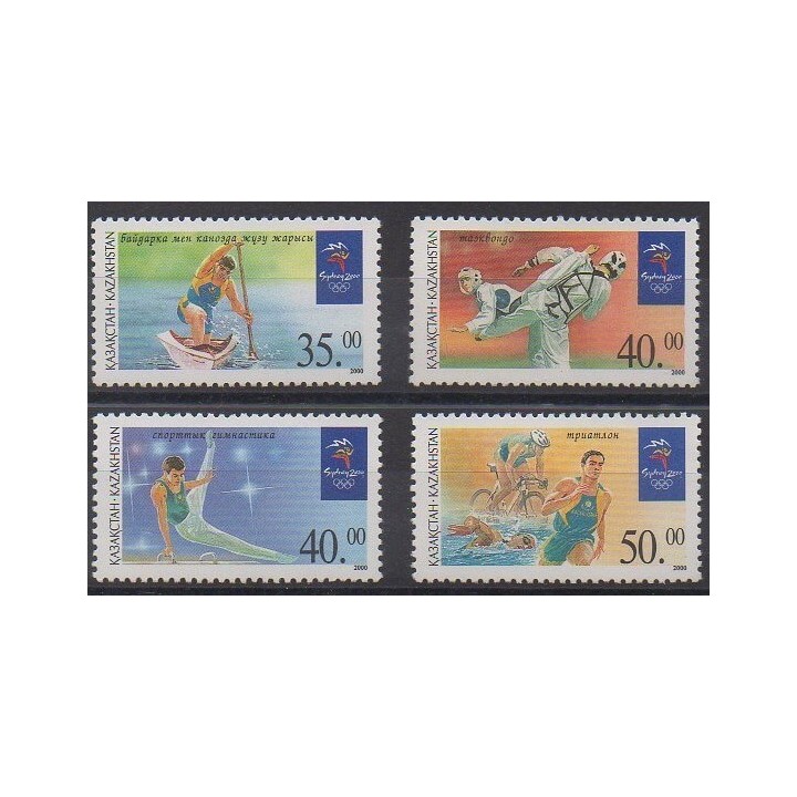 Acheter cette série de timbres du Kazakhstan de l'année 2000 (No 250/253).