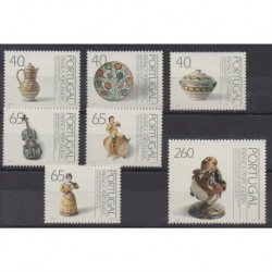 Portugal - 1992 - Nb 1873/1879 - Art