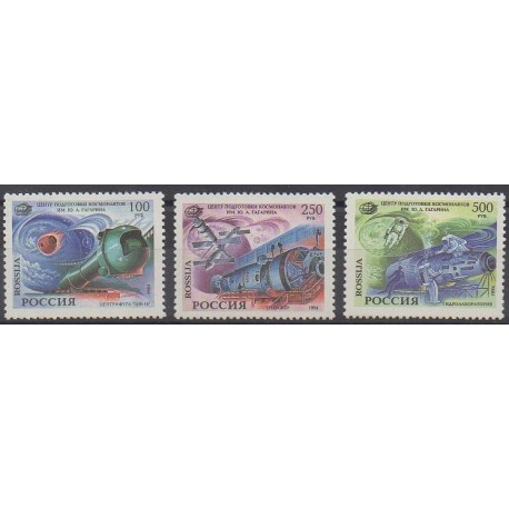 Russia - 1994 - Nb 6075/6077 - Space