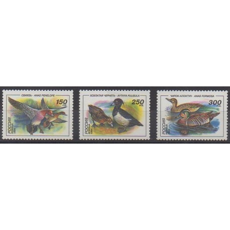Russia - 1994 - Nb 6078/6080 - Birds