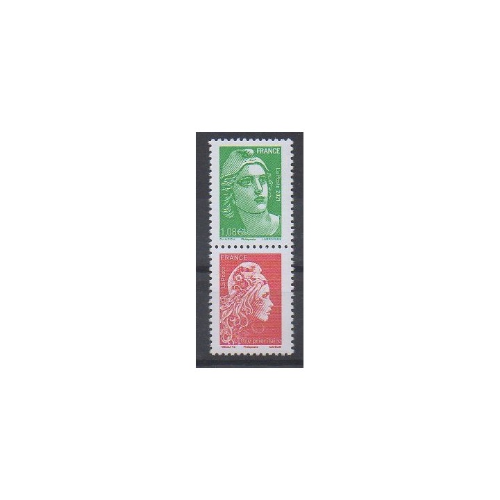 Buy this stamp of France of the year 2021 (Nb 5496b).