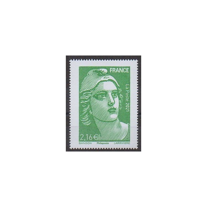 Buy this stamp of France of the year 2021 (Nb 5497).