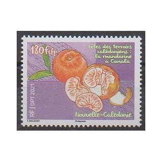 Buy this stamp of New Caledonia of the year 2021 (La mandarine).