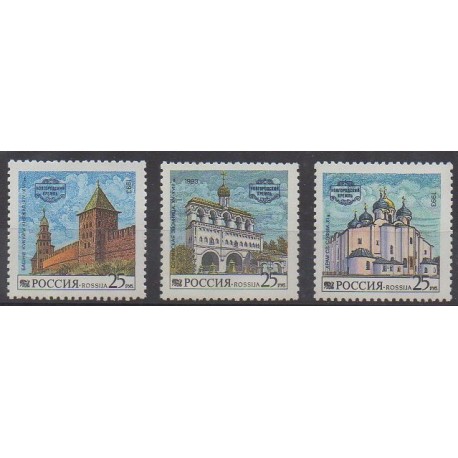 Russia - 1993 - Nb 6013/6015 - Monuments