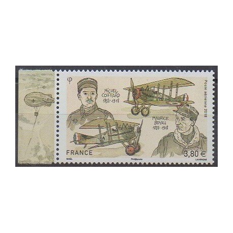 France - Airmail - 2018 - Nb PA82a - Planes - First World War